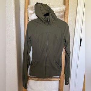 Lululemon Define Olive Green Women's Hooded Jacket